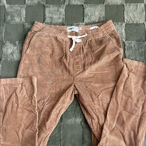 Men's Corduroy Pants in Tan